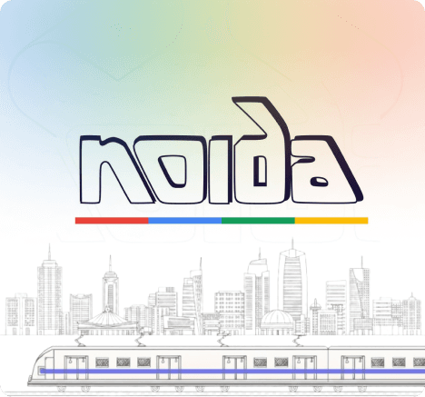 NOIDA City Graphic